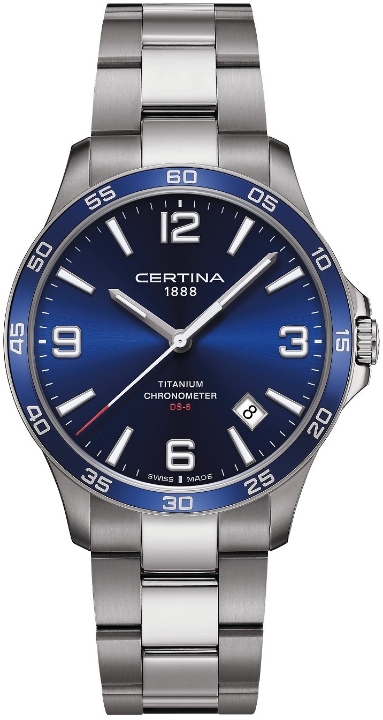 Certina DS-8 Quartz Precidrive Chronometer Titanium