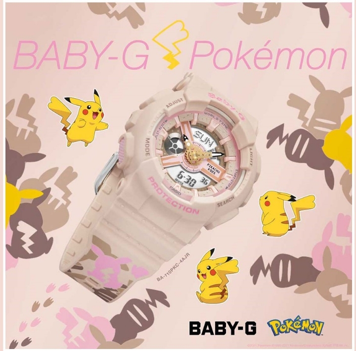 Casio Baby-G Pikachu Collaboration Model