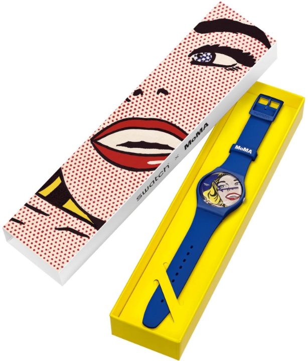 Swatch Girl by Roy Lichtenstein, the Watch