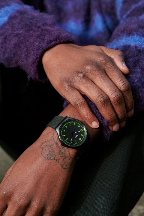 Swatch Brushed Green