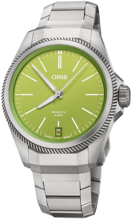 Oris ProPilot X Calibre 400 Kermit Edition