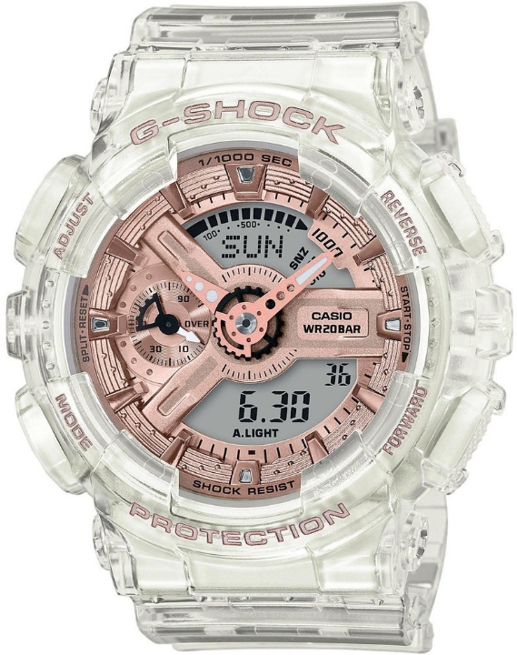 Casio G-Shock Transparent x Rose gold