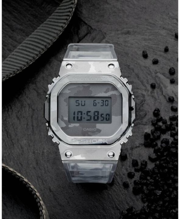 Obrazek Casio G-Shock Metal-Covered Skeleton Camouflage Series