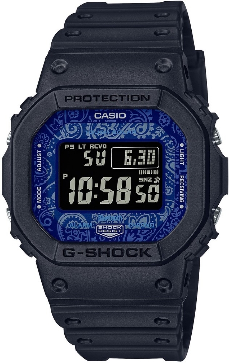 Obrazek Casio G-Shock Bluetooth Paisley Blue Series