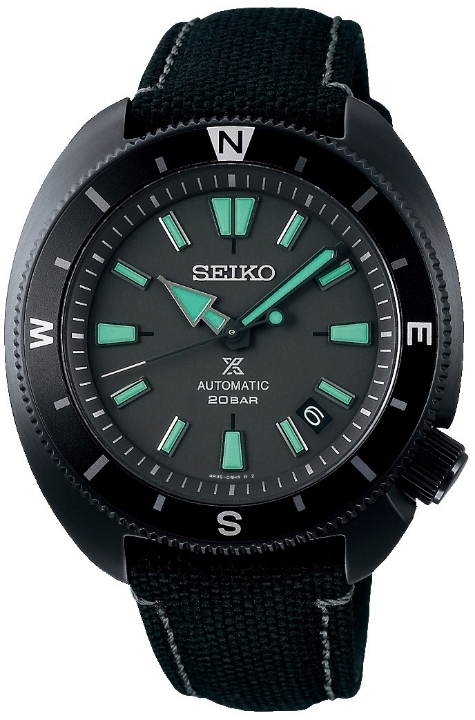 Seiko Prospex Black Series Night Vision Tortoise