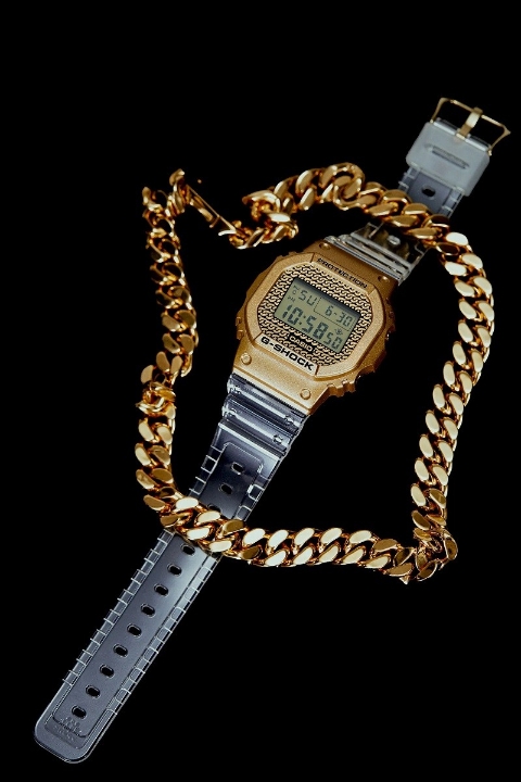 Casio G-Shock Gold Chain Box Set