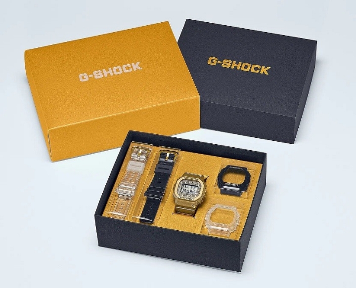 Casio G-Shock Gold Chain Box Set