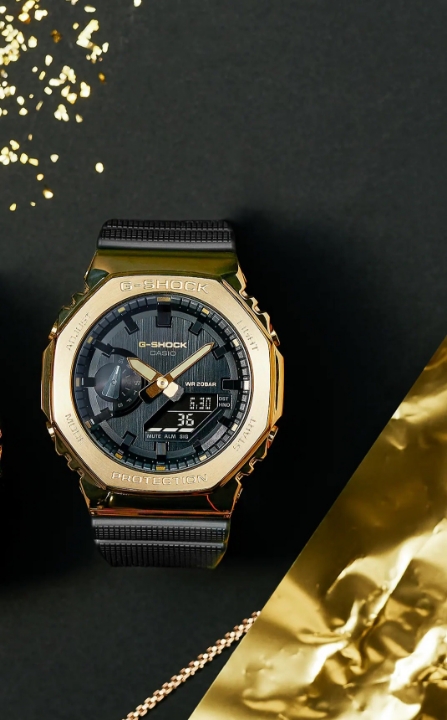 Obrazek Casio G-Shock Black x Gold Series