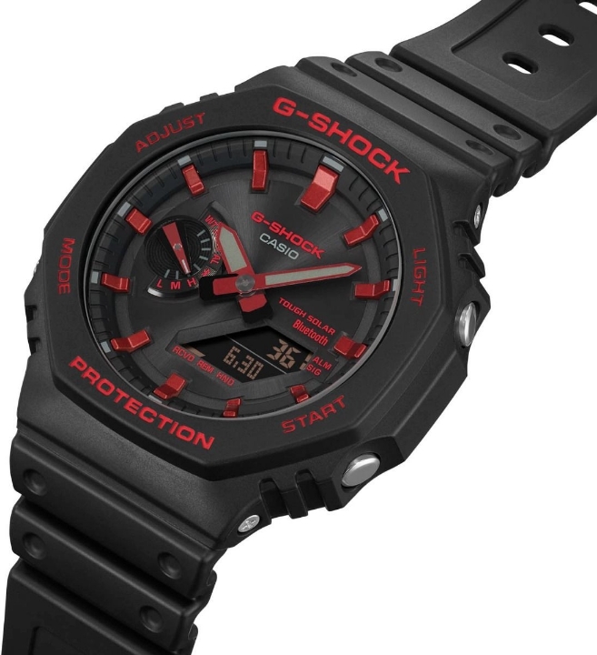 Casio G-Shock Carbon Core Guard Tough Solar Bluetooth Ignite Red Series