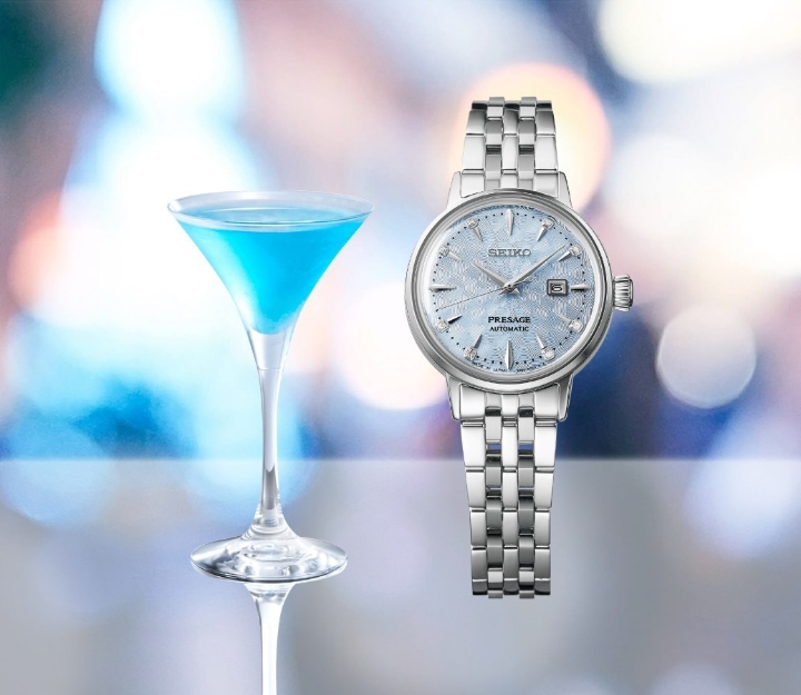 Seiko Presage Cocktail Time Skydiving