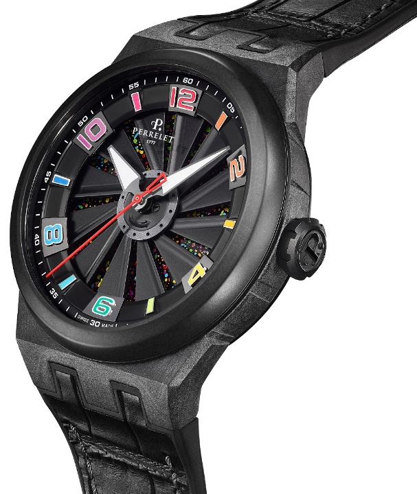 Obrazek Perrelet Turbine Rainbow Carbon