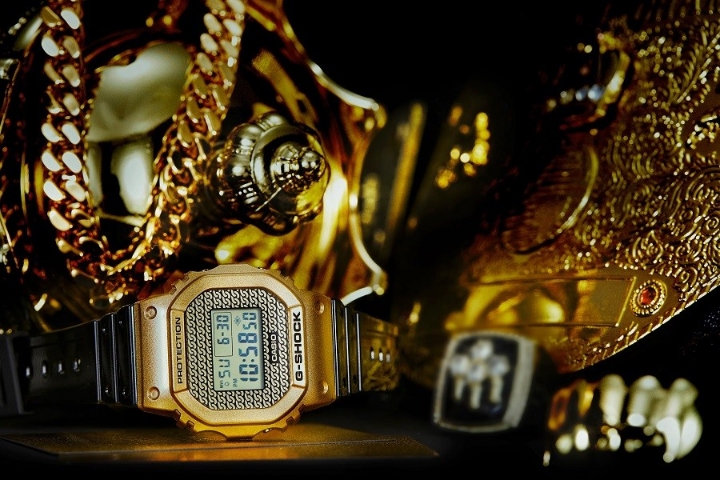 Casio G-Shock Gold Chain Box Set