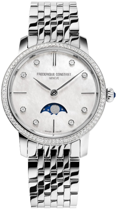 Obrazek Frederique Constant Classics Slimline Ladies Moonphase