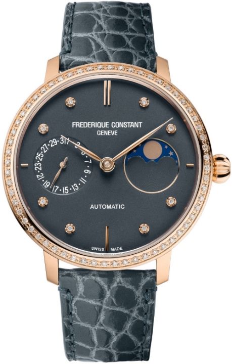 Obrazek Frederique Constant Slimline Moonphase Manufacture