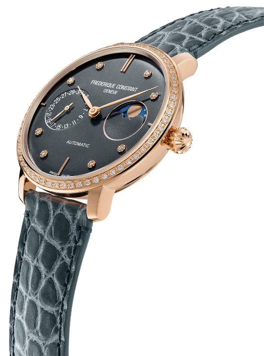 Obrazek Frederique Constant Slimline Moonphase Manufacture