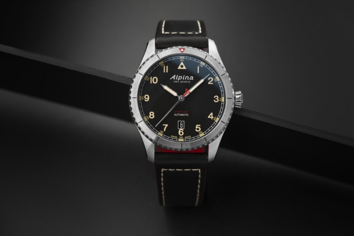 Obrazek Alpina Startimer Pilot Automatic Black