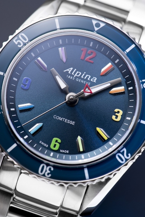 Obrazek Alpina Alpiner Comtesse Sport Quartz Rainbow Limited Edition