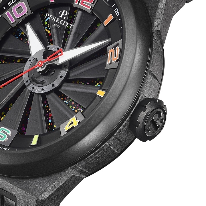 Obrazek Perrelet Turbine Rainbow Carbon