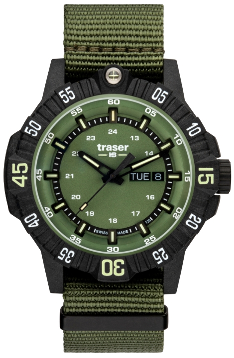 Obrazek Traser P99 Q Tactical Green NATO + UV svítilna zdarma