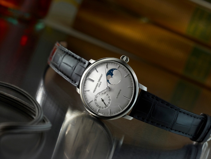 Obrazek Frederique Constant Slimline Moonphase Manufacture