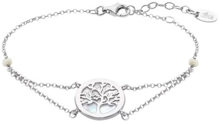 Obrazek LOTUS SILVER bransoleta TREE OF LIFE