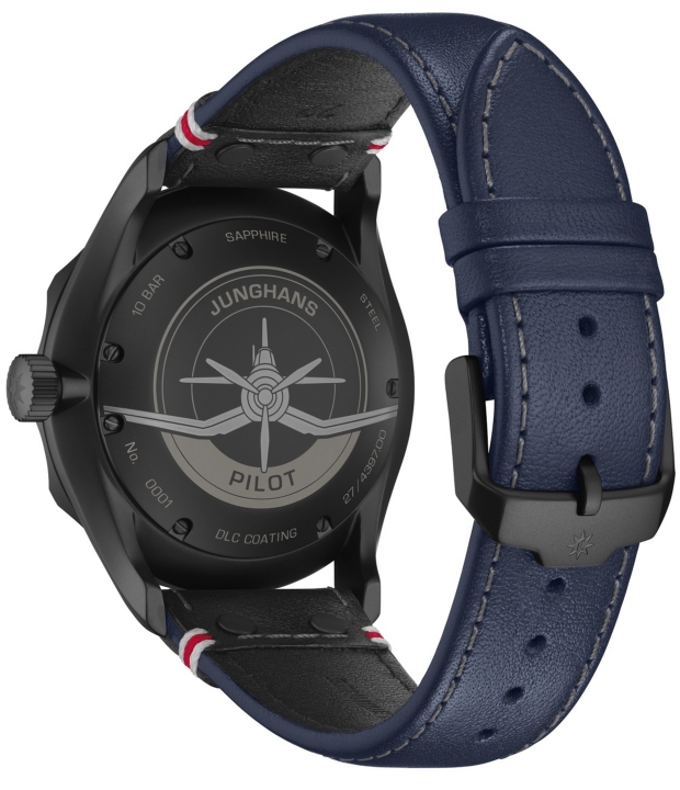 Junghans Meister Pilot Chronoscope Navy Blue