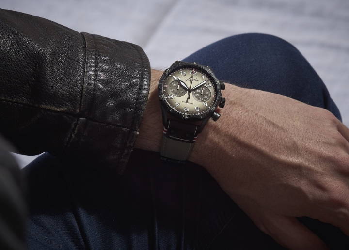 Junghans Meister Pilot Chronoscope Desert