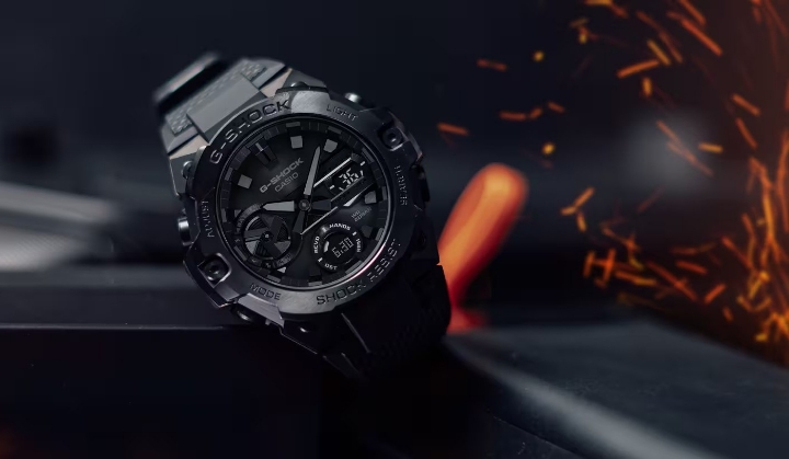 Casio G-Shock G-Steel Black on Black