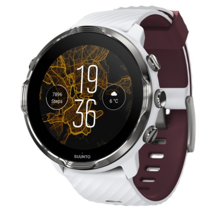 Obrazek SUUNTO 7 WHITE BURGUNDY