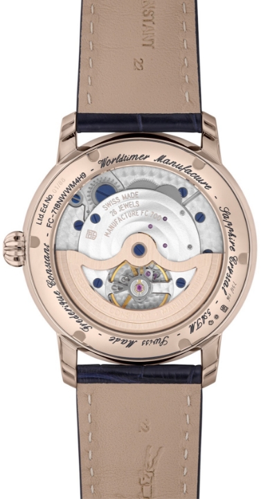 Obrazek FREDERIQUE CONSTANT Classics Worldtimer Manufacture 18k