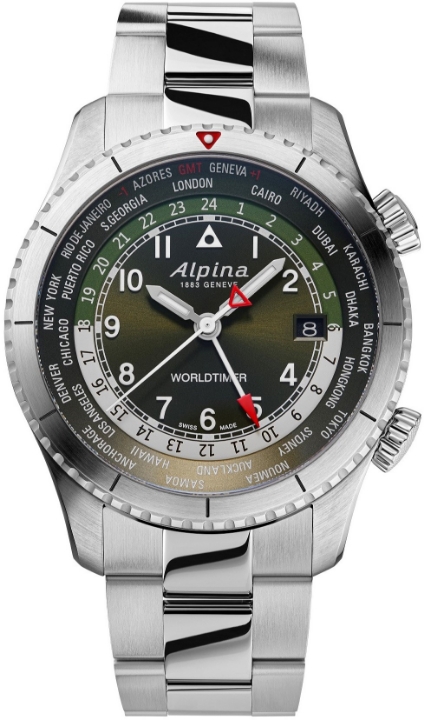 Obrazek Alpina Startimer Pilot Quartz Worldtimer