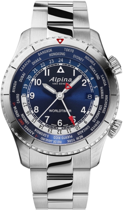 Obrazek Alpina Startimer Pilot Quartz Worldtimer