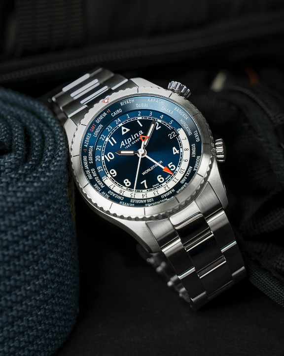 Obrazek Alpina Startimer Pilot Quartz Worldtimer