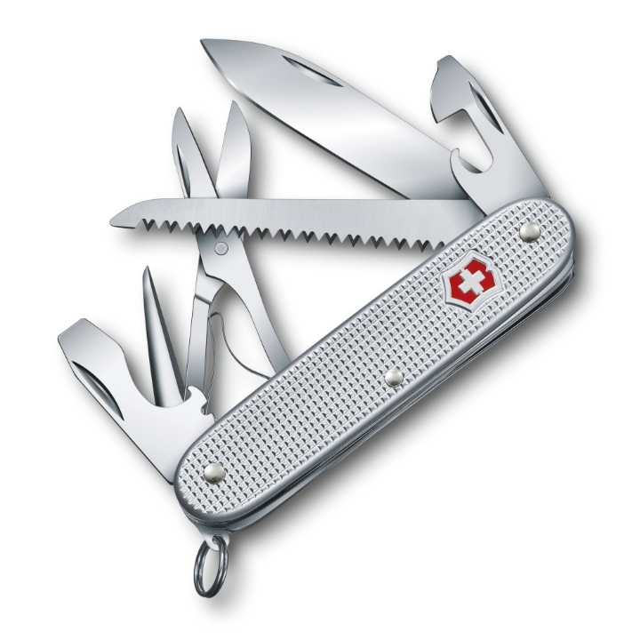 Scyzoryk Victorinox Farmer X, 93mm, aluminium, srebrny