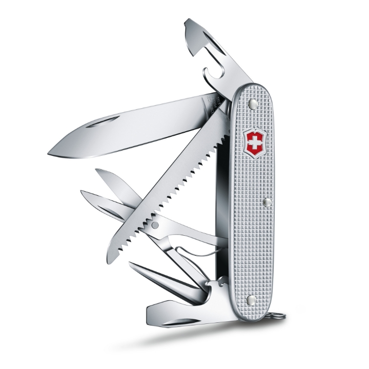 Scyzoryk Victorinox Farmer X, 93mm, aluminium, srebrny