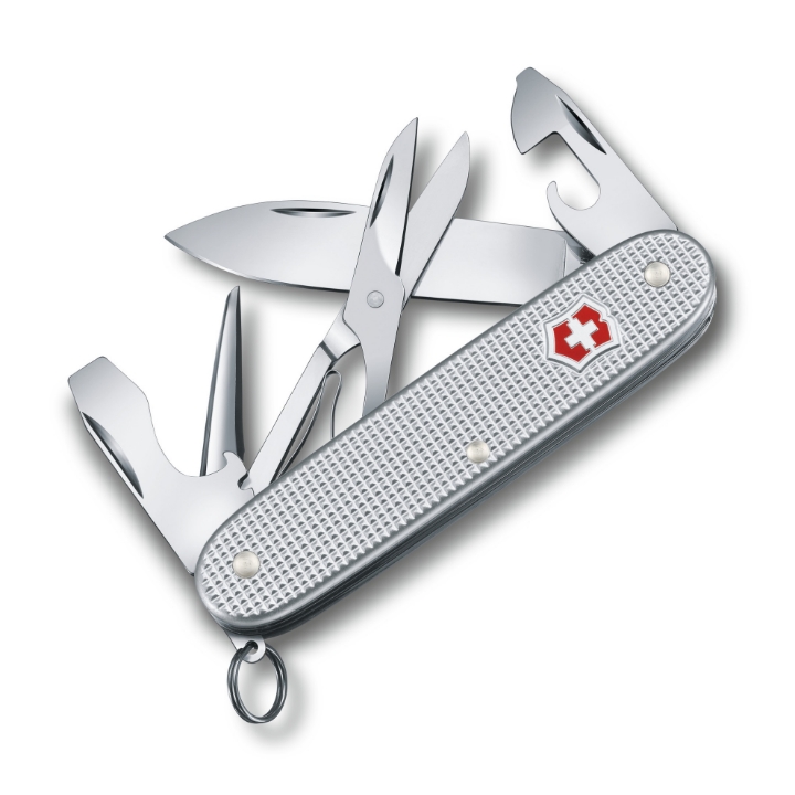 Scyzoryk Victorinox Pioneer X, 93mm, aluminium, srebrny