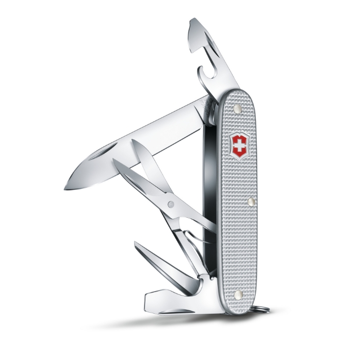 Scyzoryk Victorinox Pioneer X, 93mm, aluminium, srebrny