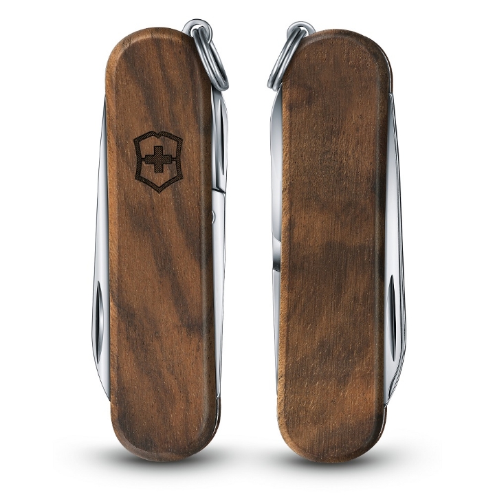 Obrazek Scyzoryk Victorinox Classic SD Wood, 58mm, orzech