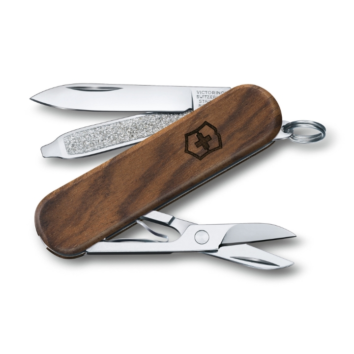 Obrazek Scyzoryk Victorinox Classic SD Wood, 58mm, orzech