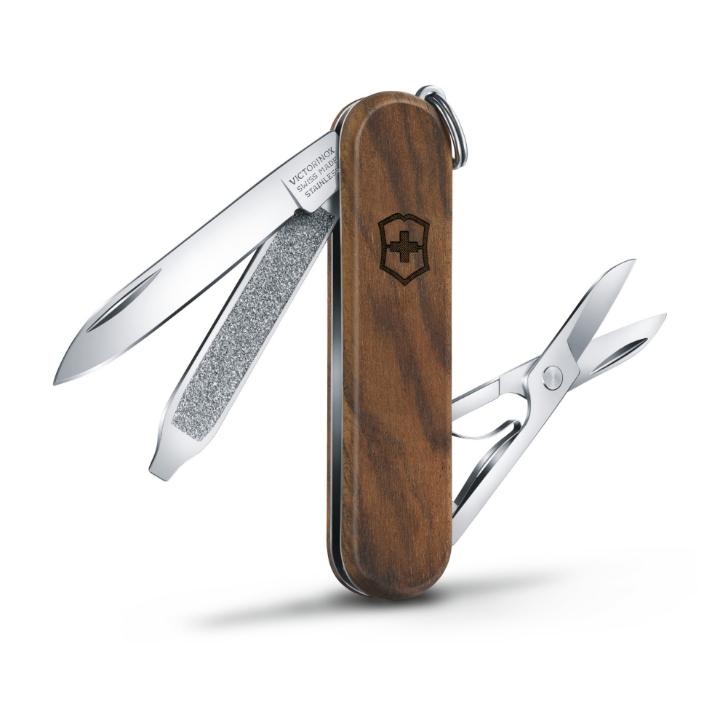 Obrazek Scyzoryk Victorinox Classic SD Wood, 58mm, orzech