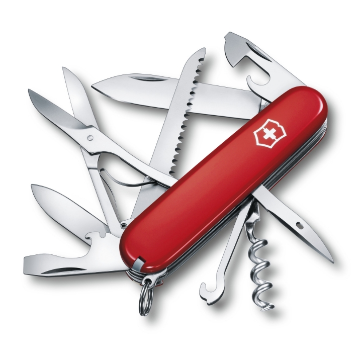 Scyzoryk Victorinox Huntsman, 91mm, Celidor, czerwony