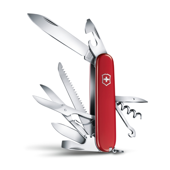 Scyzoryk Victorinox Huntsman, 91mm, Celidor, czerwony