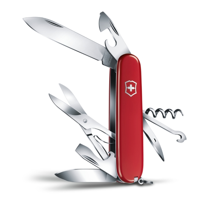 Scyzoryk Victorinox Climber, 91mm, Celidor, czerwony