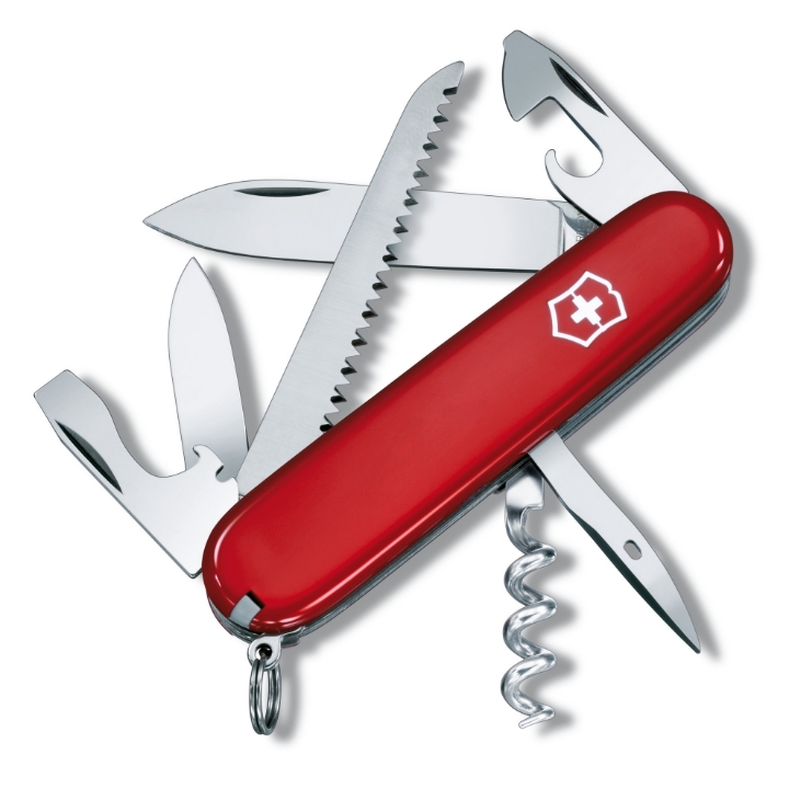 Scyzoryk Victorinox Camper, 91mm, Celidor, czerwony