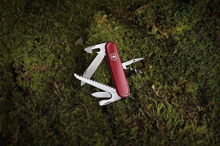 Scyzoryk Victorinox Camper, 91mm, Celidor, czerwony