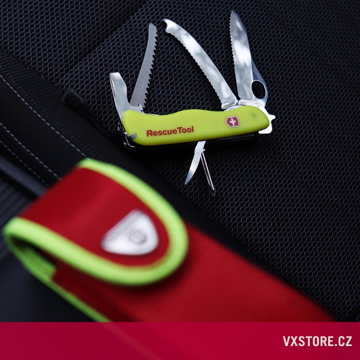 Scyzoryk Victorinox Rescue Tool, 111mm, Nylon, żółty, etui