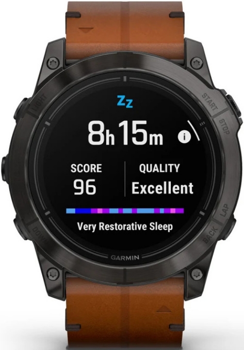 Obrazek Garmin Epix Pro 2 gen. - Sapphire Edition 51 mm Tytan DLC Chestnut