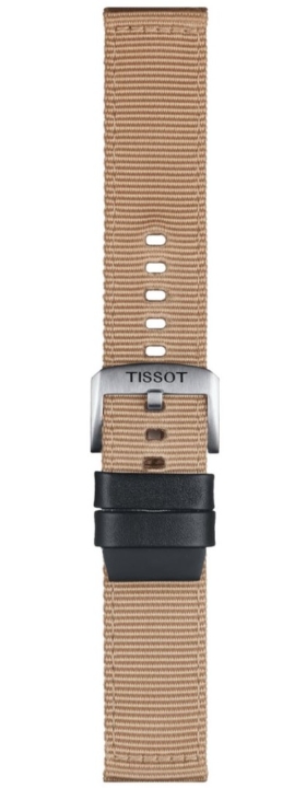 MATERIAŁOWY BEŻOWY PASEK TISSOT 22 MM