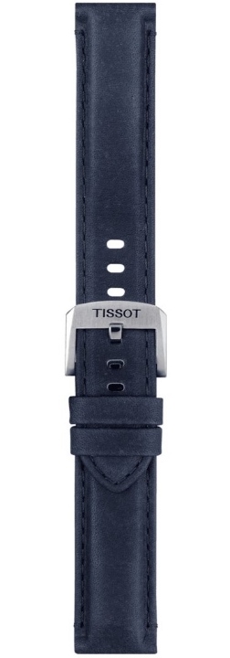 SKÓRZANY NIEBIESKI PASEK TISSOT 20 MM