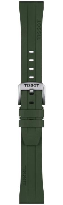 GUMOWY PASEK TISSOT W KOLORZE KHAKI 20 MM